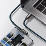 Кабель Baseus Cable USB-C to USB-C Legend Elbow 100W 1m Blue (CACS000603) фото 7