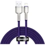Кабель Baseus USB Cable to Lightning Cafule Metal 2.4A 2m Purple (CALJK-B05)