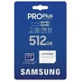 Карта пам'яті Samsung 512GB microSDXC Class 10 UHS-I U3 V30 A2 Pro Plus + адаптер (MB-MD512SA/EU): Клас карти Class 10