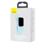 Внешний аккумулятор Baseus Power Bank 10000mAh Qpow Digital Display with Cable USB-C 15W Blue (PPQD050003): Кабели/переходники для смартфонов в комплекте Нет