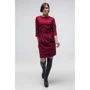 Платье FLFashion Агния ТПА 2682 50 бордовое повседневное до середины бедра: Вид Повседневные платья