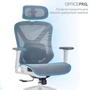 Кресло офисное OfficePro Atlas (OC630-W-DG-DG)
