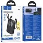 Внешний аккумулятор Hoco Power Bank 10000mAh Q19 Lucky with Cable 30W Black: Сила тока на выходе, A 2