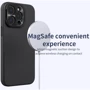 Чохол для iPhone Nillkin Silicone LensWing Magnetic Black для iPhone 15 Pro фото 6