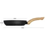 Сковорода Fissman Cosmic Black с индукционным дном 26x5.2 см (4342): Тип варочной поверхности Электрическая, Стеклокерамическая, Индукционная, Галогеновая, Газовая
