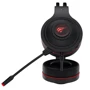 Наушники Havit HV-H2011D RGB Black/Red: Тип крепления оголовные