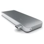 Адаптер Satechi Adapter Passthrough USB-C to USB-C+micro SD+SD+2xUSB3.0 Space Gray (ST-TCUPM): Интерфейс подключения USB-C