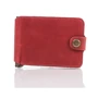 Женский зажим для денег DNK Leather красный (DNK-Clamp-Hcol-H): Пол Женский