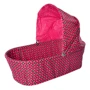 Коляска для кукол Melogo 9325 (pink/black): Цвет розовый