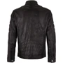 Кожаная куртка Bruno Banani 21639944 48 черная демисезон: Тип застежки На молнии