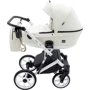Універсальна коляска 2 в 1 Bair Kiwi White ECO BKW-24 слонова кістка (680742): Кількість блоків 2