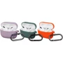 Чохол для навушників ArmorStandart Silicon with hook 3in (Lilac, Orange, PineNeedleGreen) for Apple AirPods Pro