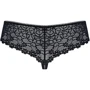 Кружевные трусики бразилиана Obsessive 821-PAN-1, L/XL