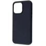 Чехол для iPhone WAVE Premium Leather Edition Case with MagSafe Midnight for iPhone 15 Pro Max