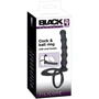 Насадка для двойного проникновения Orion Black Velvets Cock & Ball Ring