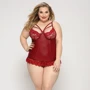 Сексуальный комплект JSY Р91136 (corset, thong) Plus Size