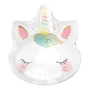 Сервировка стола Одноразовые тарелки Единорог серия WE HEART UNICORNS 8 шт в упаковке (UNICORN-PLATE-FACE)