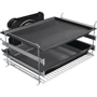 Духовой шкаф электрический Gorenje BPS737E301X: Размеры 59.5х59.7х54.7 см (ВxШxГ)