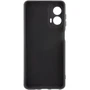 Чехол для телефонов TPU Case Getman Liquid Silk Full Camera Black for Motorola G24