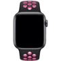 Аксесуар для Watch Apple Sport Band Nike Black/Pink Blast (MWU72) for Apple Watch 38/40/41mm: Сумісність Apple Watch 41mm, Apple Watch 38mm, Apple Watch 40mm