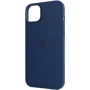Чехол для iPhone TPU Silicone case with Magsafe Strom Blue for iPhone 14 Plus: Материалы Силикон