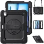 Аксессуар для iPad ArmorStandart Panzer Black for iPad Air 11 (2024 / 2025) (ARM82526): Особенности отделение для стилуса, с подставкой, противоударный, Надежная защита от царапин и загрязнений