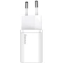 Зарядное устройство Baseus USB-C Wall Charger Super Si 25W White (CCSP020102): Кабель в комплекте отсутствует