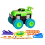 Машинка на батарейках Trix Trux набор с трассой (зеленый) (JLT-AS331G)