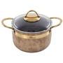 Каструля Brioni Royal Stone Tigereye Gold антипригарна 18 см 2.5 л (764-045)
