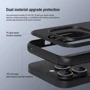 Чехол для iPhone Nillkin Matte Magnetic Pro Black for iPhone 15 Pro Max: Тип чехла накладка на заднюю часть