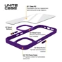 Чехол для iPhone ArmorStandart UNIT2 Case Purple for iPhone 15 (ARM69969): Тип чехла накладка на заднюю часть