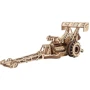 Механічний 3D пазл UGEARS Драгстер (70174)
