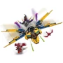 Конструктор LEGO Ninjago Суперштормовий реактивний літак Рас і Арін 510 деталей (71833): Рекомендований вік 8+