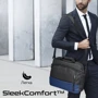 Сумка для ноутбука Promate 15.6" Satchel-MB Blue (satchel-mb.blue): Матеріал полиэстер