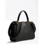 Женская сумка тоут Guess Downtown Chic Turnlock Satchel черная (HWVB8385050-BLA): Пол Женский