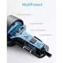 Зарядное устройство ANKER Car Charger USB+USB-C PowerDrive PD+ 20W+15W Black (A2732H11/A2732GF1): Сила тока 2.4А и более
