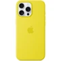Чехол для iPhone Apple iPhone 16 Pro Max Silicone Case with MagSafe - Star Fruit (MA7U4ZM/A): Материалы Силикон