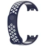 Ремінець Becover Sport Band Vents Style Blue/White for Xiaomi Smart Band 10 (713632)