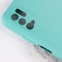 Чохол для телефона Mobile Case Silicone Cover Shield Camera Ice Blue для Xiaomi Redmi Note 10 5G / Poco M3 Pro / Poco M3 Pro 5G: Колір бірюзовий