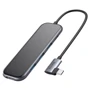 Адаптер Baseus Adapter USB-C to 3xUSB3.0+HDMI+USB-C Deep Gray (CAHUB-BZ0G)