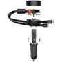 Зарядний пристрій Baseus Car Charger Retractable USB-C+USB-C 33W Black (C00035500111-00): Кількість USB-портів нет