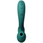 Вибратор-пульсатор с вакуумной насадкой Zalo – Talis G-Spot PulseWave Vibrator Turquoise Green