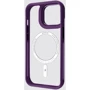 Чохол для iPhone Proove Clear Essence Case with Magnetic Ring Deep Purple for iPhone 15 Pro Max: Тип чохла накладка на заднюю часть