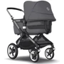 Универсальная коляска 2 в 1 Bugaboo Fox3 Graphite/ Grey Melange/ Grey Melange фото 13