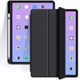 Аксессуар для iPad BeCover Tri Fold Soft TPU with Pencil mount Black for iPad Air 2020/iPad Air 2022 (706749): Цвет черный