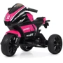 Дитячий електромотоцикл 3 колісний Bambi Racer Yamaha рожевий (M 4135EL-8)