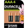 Акумулятори Duracell AAA HR03 750mAh*4 (5007331)