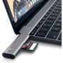 Адаптер Satechi Adapter USB/USB-C to micro SD+SD Space Grey (ST-TCCRAM): Додаткові роз'єми SD+TF Card