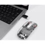 Мышь WiWU WM105 Crystal Wireless Bluetooth Black: Эргономика симметричная для левшей