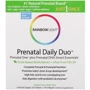 Rainbow Light Prenatal Daily Duo: Prental One + DHA 30 tab + 30 SG Витамины + Рыбий жир для беременных